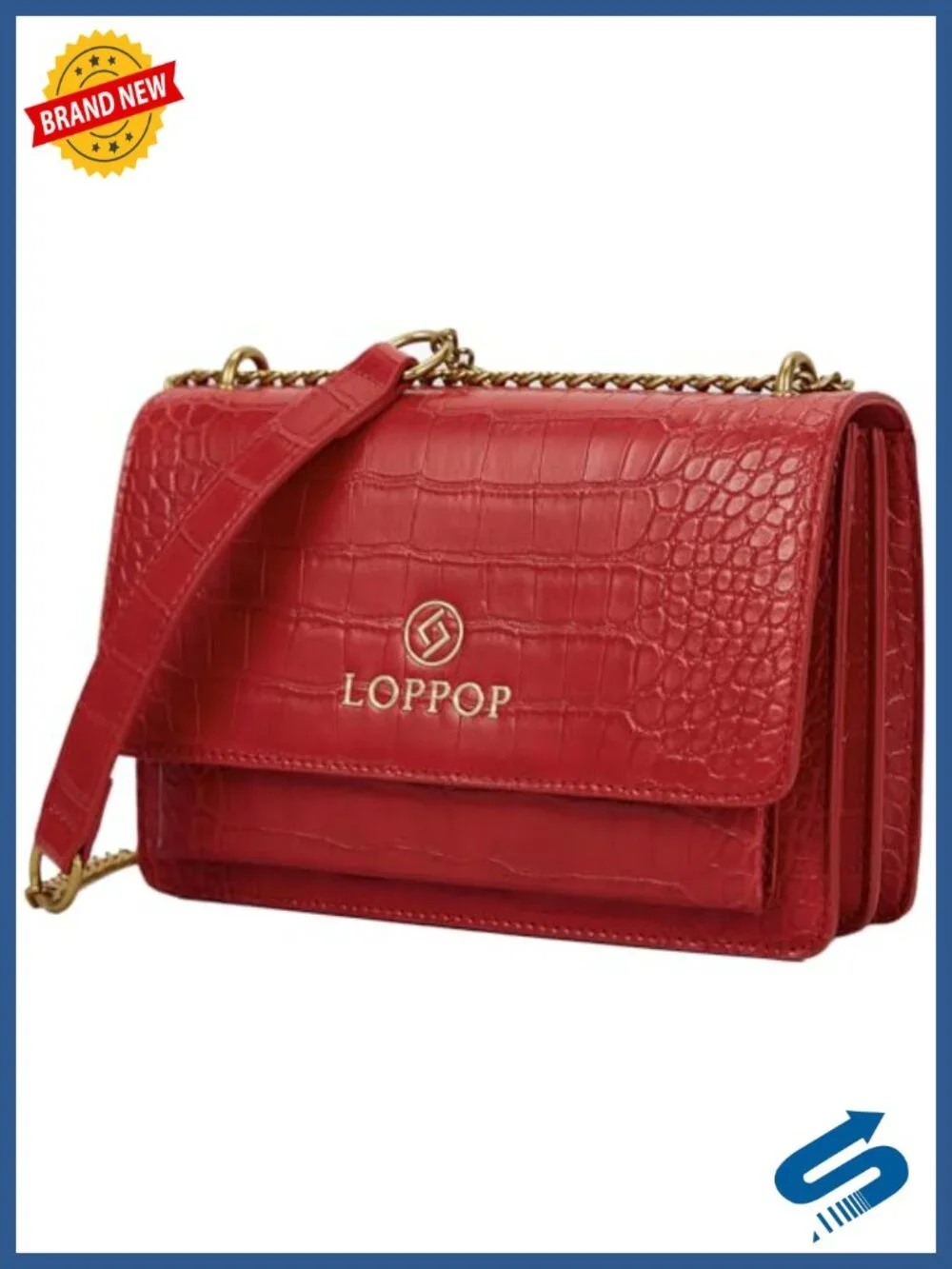 Classy Crossbody Purse Leather Satchel Top Handle Handbag